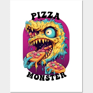 The Pizza Monster Posters and Art